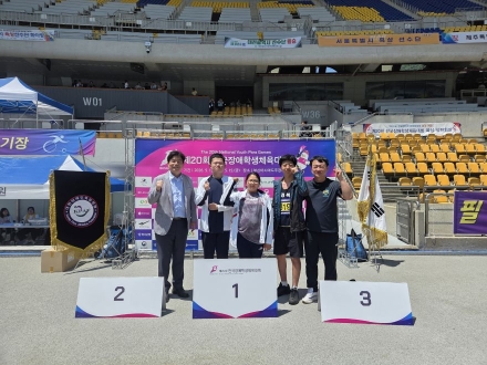 안동 장애학생 선수단, 전국체전서 금빛 질주