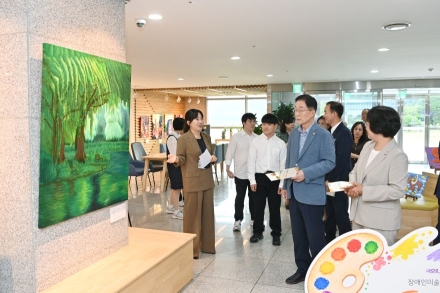 “붓 끝으로 전하는 세상”... 경북교육청 장애인미술단 ‘온그림’ 첫 단독전