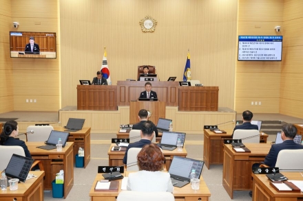 예천군의회, 제287회 제1차 정례회 개회… 7일간 회기 돌입