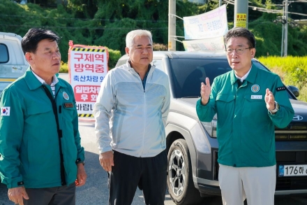 안병윤 예천군수, 구제역 방역 현장 긴급 점검… “조기 종식에 모든 행정력 집중”