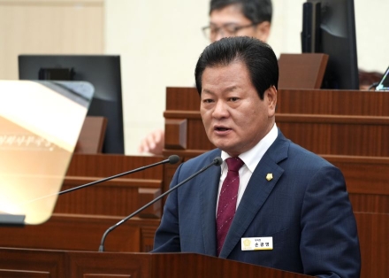 손광영 안동시의원, “365일 스마트 안심도시 안동 조성해야”